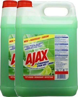Ajax Allesreiniger Limoen Voordeelverpakking 2x5000ml
