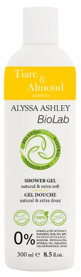 Alyssa Ashley Biolab Tiare And Almond Shower Gel 300ml