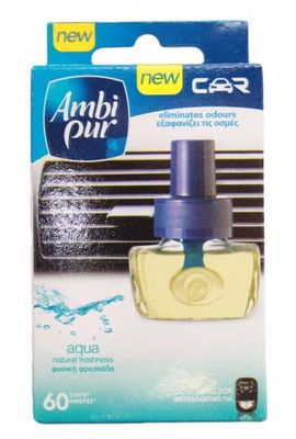Ambi Pur Car Aqua - Navulling luchtverfrisser 7ml