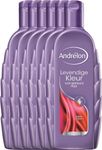 Andrelon Shampoo Levendige Kleur Voordeelverpakking 6x300ml thumb