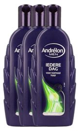 Andrelon Andrelon For Men shampoo Iedere Dag Voordeelverpakking Andrelon Shampoo For Men Iedere Dag