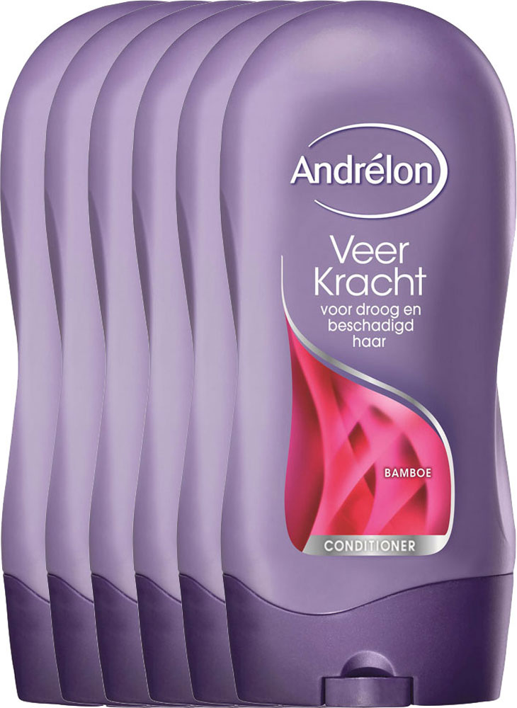 Andrelon Conditioner Veerkracht Voordeelverpakking 6x300ml Andrelon Conditioner Veerkracht Voordeelverpakking 6x300ml
