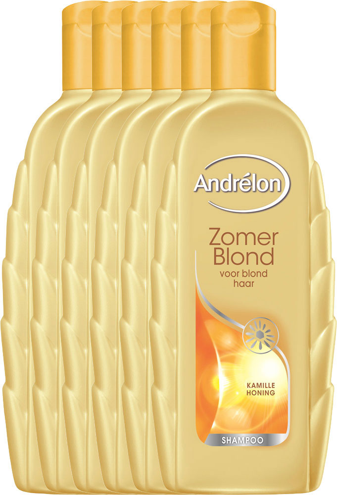 Andrelon Shampoo Zomerblond Voordeelverpakking 6x300ml