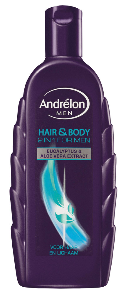 Andrelon Shampoo For Men Hair And Body 300ml