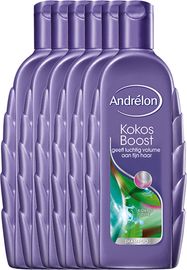 Andrelon Andrelon Shampoo Kokos Boost Voordeelverpakking Andrelon Shampoo Kokos Boost