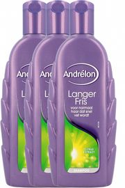 Andrelon Andrelon Shampoo Langer Fris Voordeelverpakking Andrelon Shampoo Langer Fris
