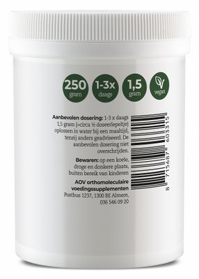 Aov 331 Vitamine C Calcium Ascorbinezuur 250gram