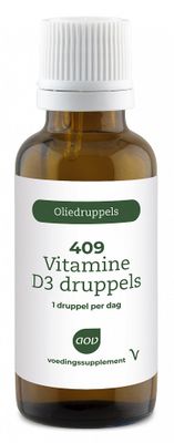 AOV 409 Vitamine D3 druppels (25 mcg) 15ml
