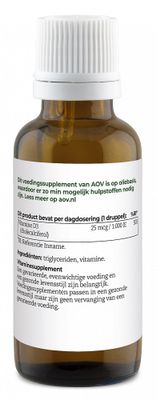 AOV 409 Vitamine D3 druppels (25 mcg) 15ml