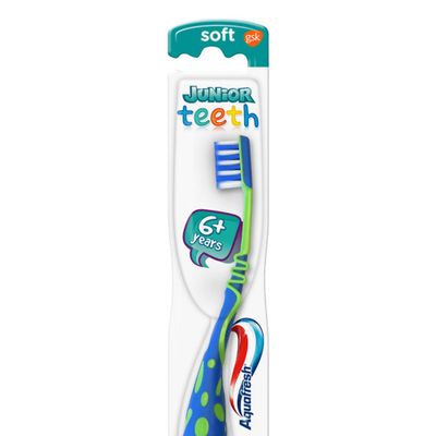 Aquafresh Tandenborstel Kids Junior Teeth Vanaf 6 Jaar 1stuk
