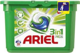 Ariel Ariel 3in1 Pods Regular 19 Wasbeurten