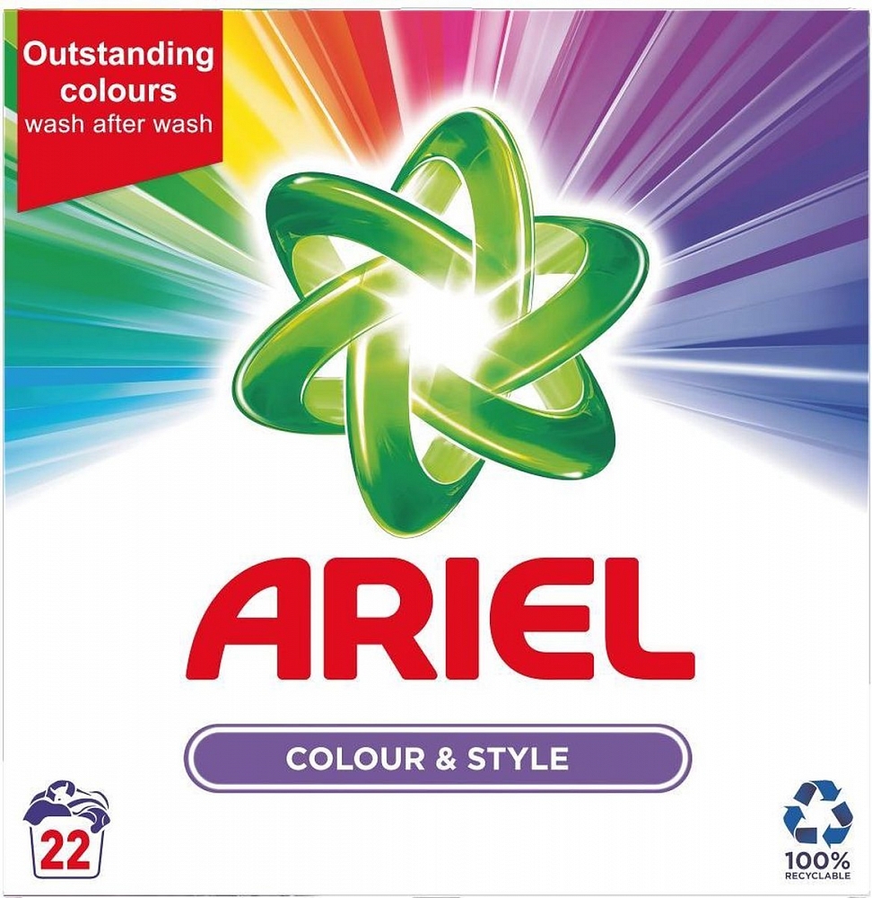 Ariel Washing Power Color 22 Wasbeurten