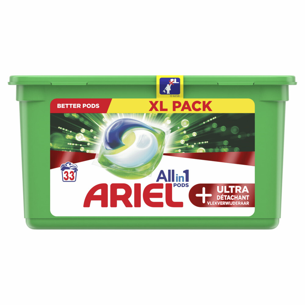 Ariel All-in-1 Pods Ultra Vlekverwijderaar 33 Wasbeurten