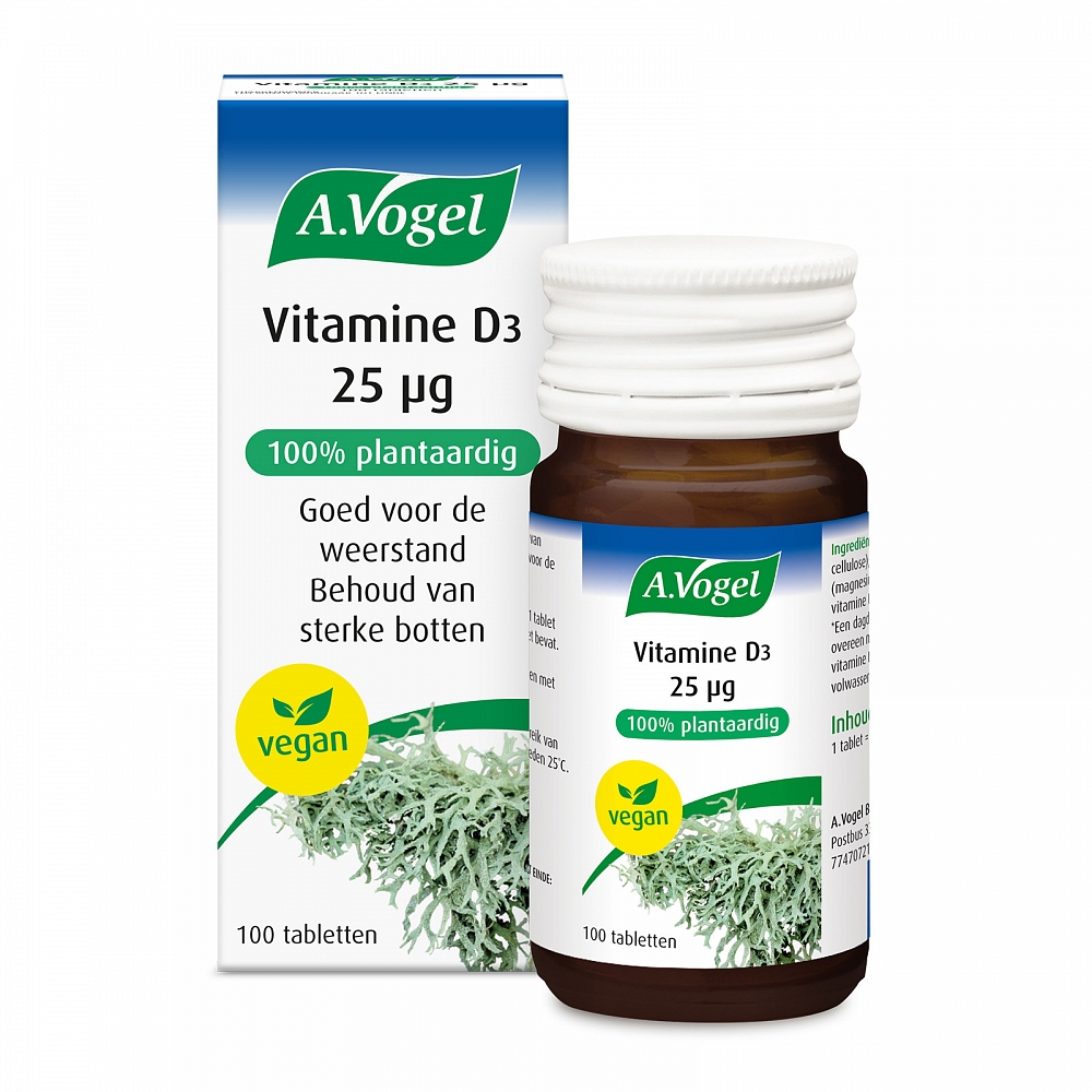 A.Vogel Vitamine D3 25g Tabletten