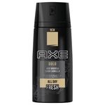 Axe Gold All Day Fresh Deodorant Spray 150ml thumb