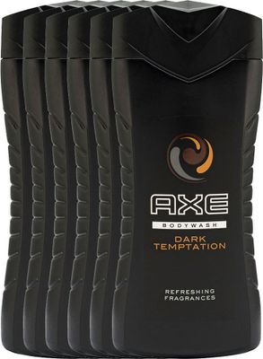 Axe Dark Temptation Douchegel *bestekoop Voordeelverpakking 6x250ml