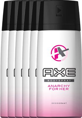 Axe Anarchy For Her Deodorant Spray Voordeelverpakking 6x150ml