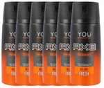 Axe Energised Deodorant Bodyspray Voordeelverpakking 6x150ml thumb