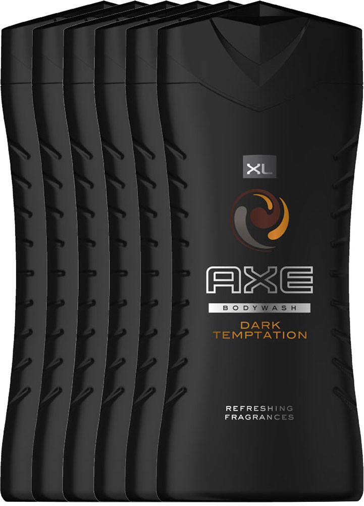 Axe Dark Temptation Douchegel Voordeelverpakking 6x400ml