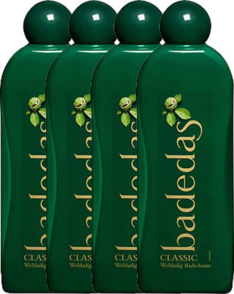 Badedas Badschuim Classic Voordeelverpakking 4x300ml Badedas Badschuim Classic Voordeelverpakking 4x300ml