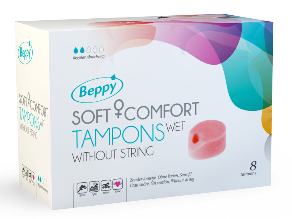 Beppy Soft Comfort Tampons Wet 8stuks