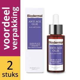 Biodermal Biodermal Anti Age Olie voordeelverpakking Biodermal Anti Age Olie