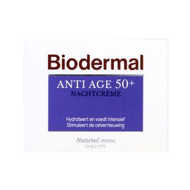 Biodermal Biodermal Anti Aging 50+ NachtCreme Anti Rimpel Creme