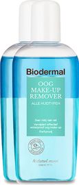Biodermal Biodermal Oog Make-up Remover Gezichtsreiniging Voordeelverpakking Biodermal Oog Make-Up Remover