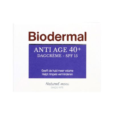 Biodermal Dagcreme Anti Aging 40+ Anti Rimpel Creme 50ml