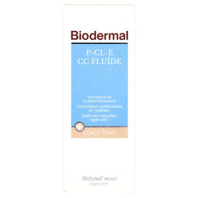 Biodermal P-CL-E CC Fluide Egale Teint Gezichtscreme 50ml