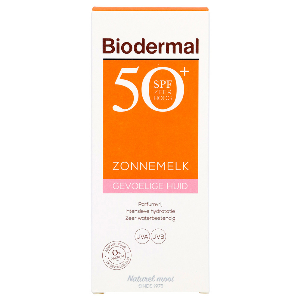 Biodermal Zonnemelk Gevoelige Huid Factorspf50
