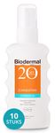 Biodermal Zonnespray Hydraplus Factor(spf)20 Voordeelverpakking 10x175ml thumb
