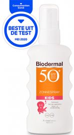 Biodermal Biodermal Zonnespray Kids Factor(spf)50+