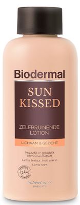 Biodermal Sun Kissed Zelfbruinende Lotion Lichaam & Gezicht 200ml