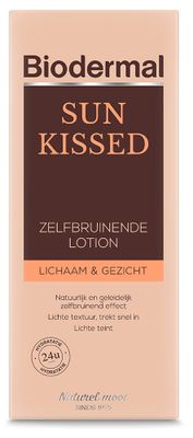 Biodermal Sun Kissed Zelfbruinende Lotion Lichaam & Gezicht 200ml