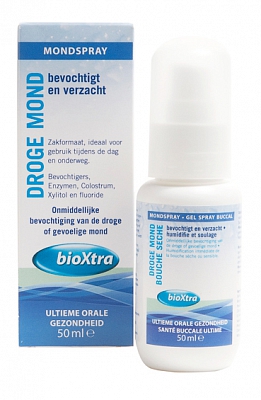 Bioxtra Bevochtigingsspray Droge Mond 50ml