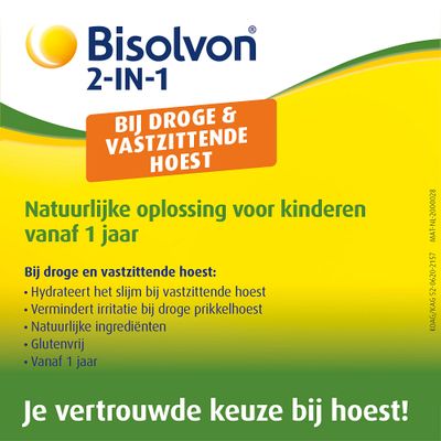 Bisolvon Drank 2 In 1 Voor Kinderen 133ml