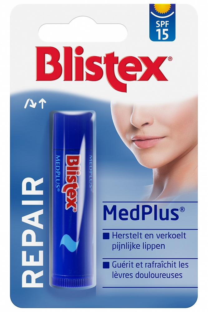 Blistex Lip Plus Stick Medium Per stuk