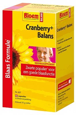 Bloem Cranberry+ Balans 60stuks