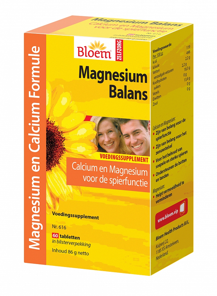 Bloem Magnesium Balans Tabletten