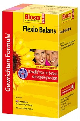 Bloem Flexio Balans Tabletten 60tabl