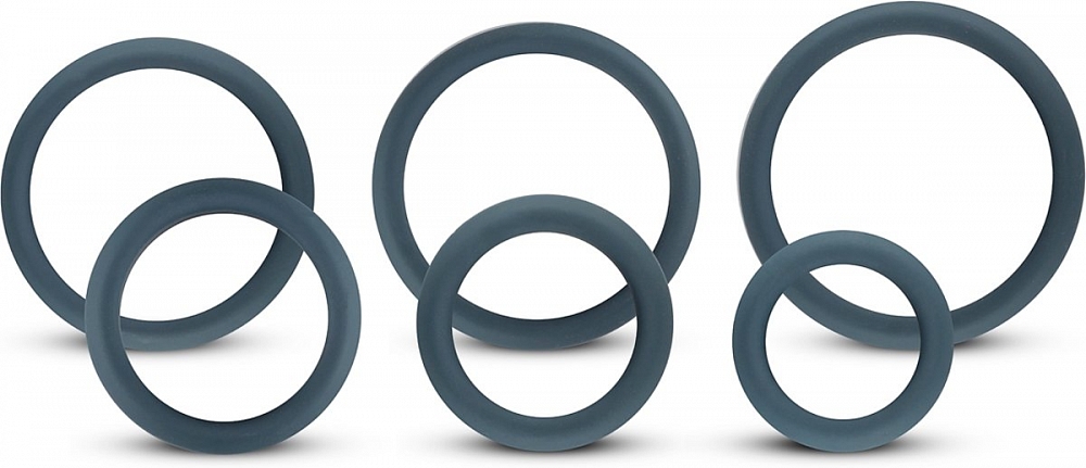 Boners 6-delige Cockring Set Boners 6-delige Cockring Set