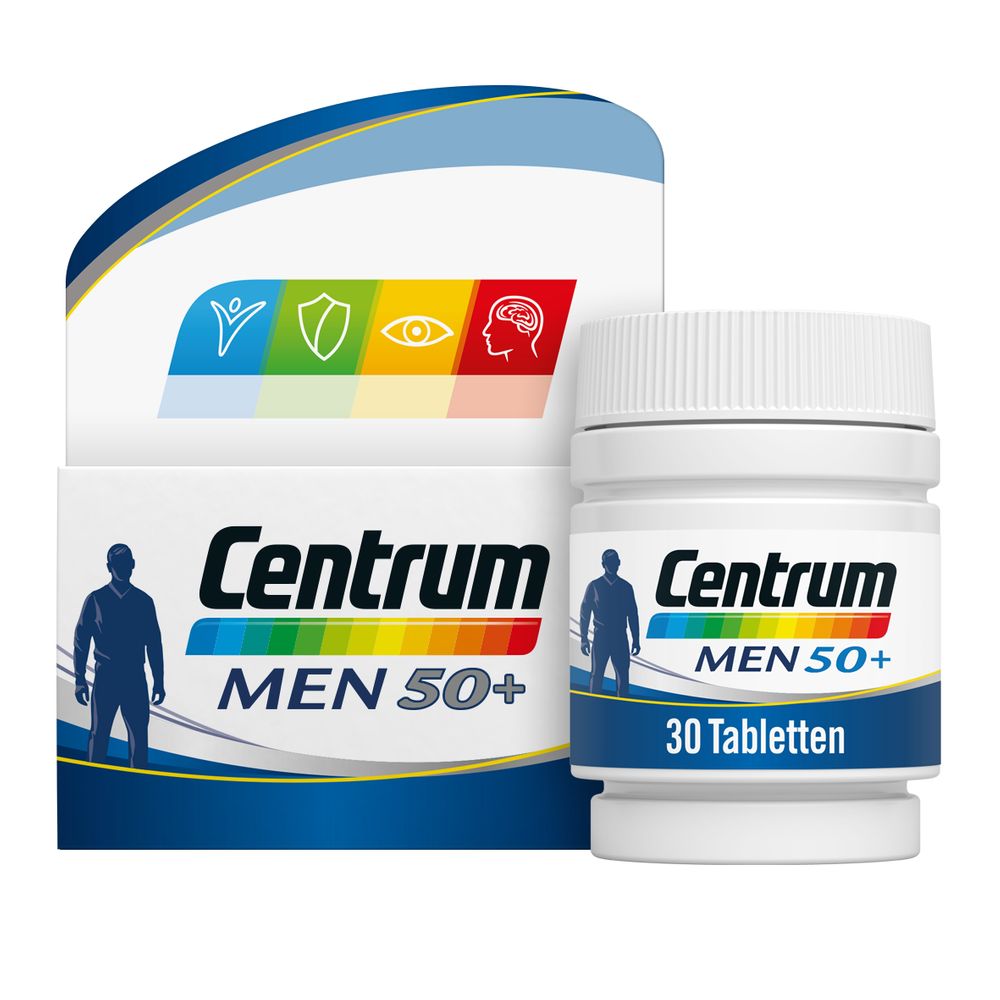 Centrum Multivitamine Men 50plus Tabletten Centrum Multivitamine Men 50plus Tabletten
