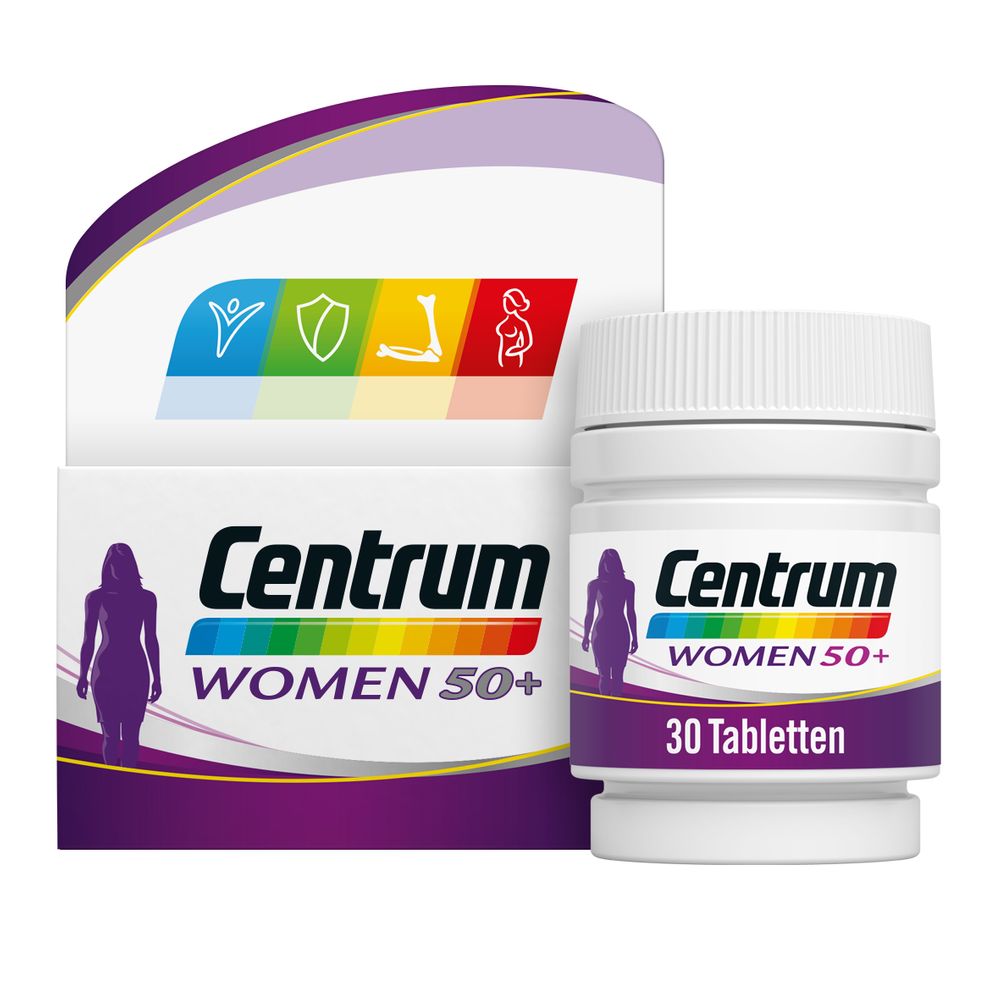 Centrum Multivitamine Women 50plus Tabletten Centrum Multivitamine Women 50plus Tabletten
