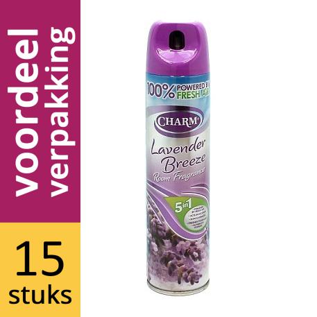 Charm Luchtverfrisser Lavendel Breeze voordeelverpakking