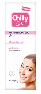 Chilly Silx Ontharingscreme Face Gevoelige Huid 50ml