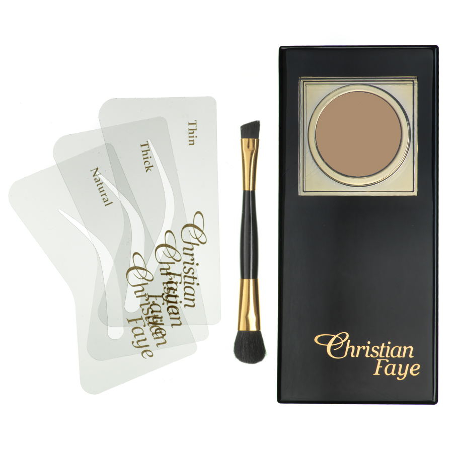 Christian Faye Eyebrow Make-up Kit Brown Christian Faye Eyebrow Make-up Kit Brown