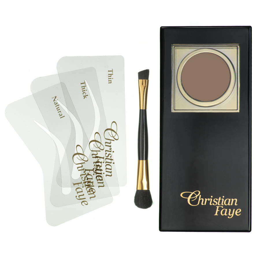 Christian Faye Eyebrow Make-up Kit Irid Brown Christian Faye Eyebrow Make-up Kit Irid Brown