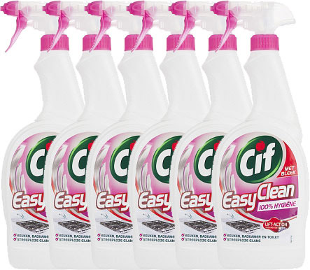 Cif Spray Easy Clean Hygiene Ontvetter Voordeelverpakking