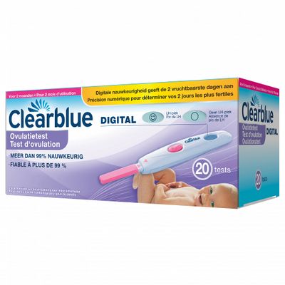 Clearblue Ovulatietest Stick Digital 20st
